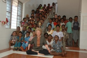 carol with teh children