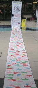 The 55 foot banner