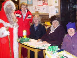 soroptimists help at hospice santa dash