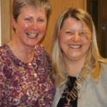 president sandy with vice president terry