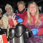 soroptimists at jospice light up a life service