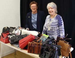 Handbag donation to ‘Dress for Success’ with President Melanie and IPP Marian