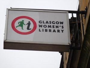 Glasgow Women's Library sign