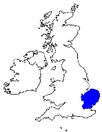 extent of London Anglia Region