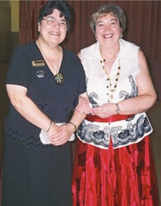 President Dianne and guest