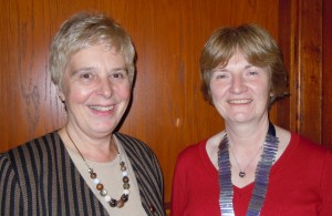President Ann and Secretary Mary