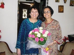 Past President Farida & President Annette