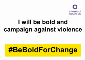 be bold for change