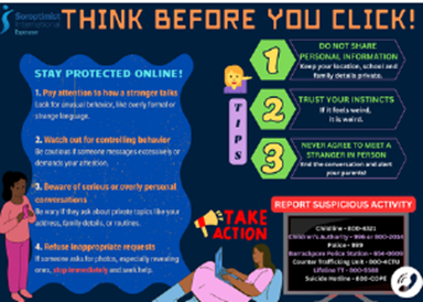 Soroptimists pave the way for 16 Days of Activism to End Violence Against Women and Girls