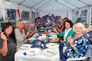 A lovely evening prepared by Jenny Watkin Jones and Vicki Williams in aid of RNLI