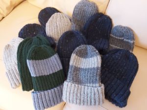 Knitted hats 