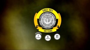 badge celebrating 100 years