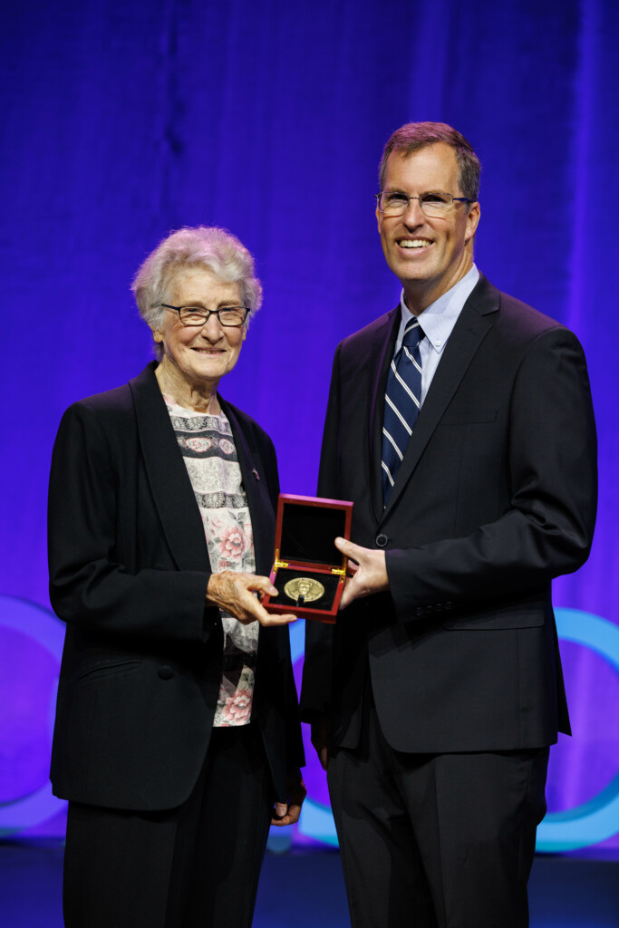 Marion Receives:  The Bernard Fantus Lifetime Achievement Medal