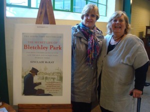 lynne and I at bletchley