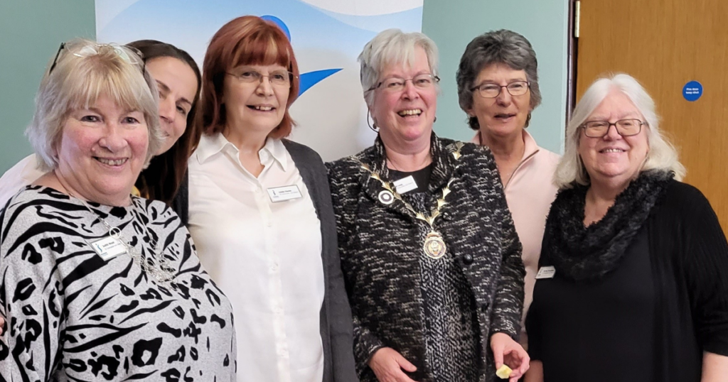 Members representing Cirencester & District club at SW Regional Meeting