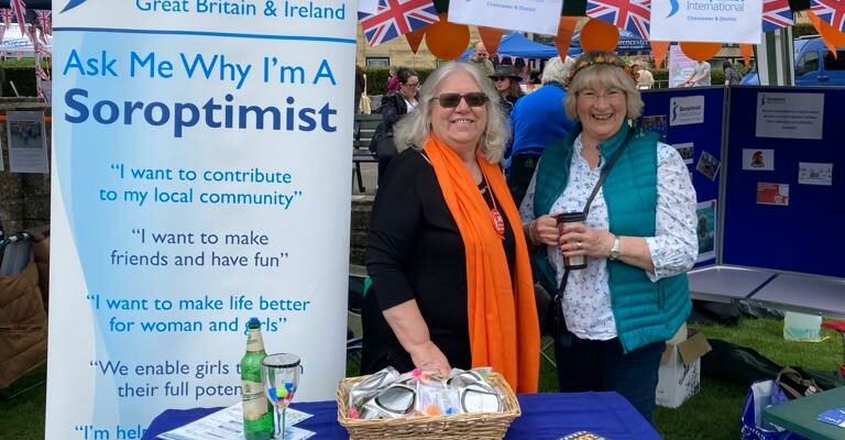 Anti Spiking Campaign. Shirley Alexander Programme Action Coordinator and Judith Wood, ex President