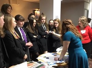 School students find out about tissue donation at Soroptimist STEM event