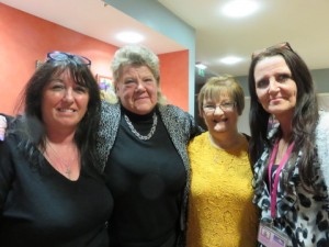 From Left to Right: Linda Kirk, Lestryne Tweedy,Yvonne Wilkinson & Debbie Rogan 