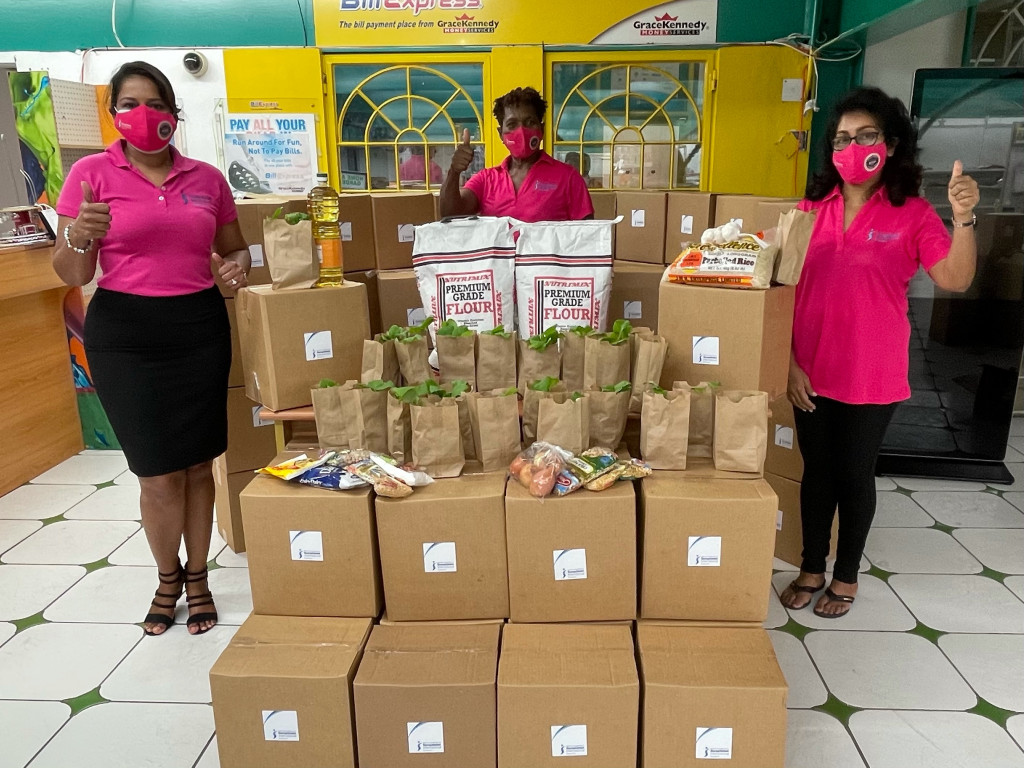 #CovidComfort ~ Hampers of Hope. SI Esperance received donations from the public to collect and distribute 100 hampers to needy rural families.