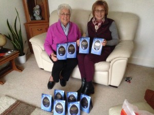 Easter eggs (Fair Trade) to be given to the children at the local Refuge from the member of Folkestone SI Club. 