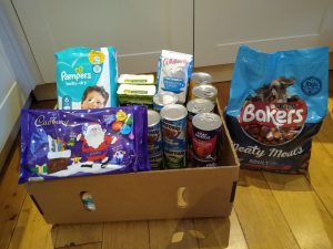 Donations to the Drumchapel Foodbank