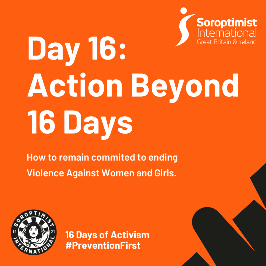 Day 16: Action Beyond 16 Days