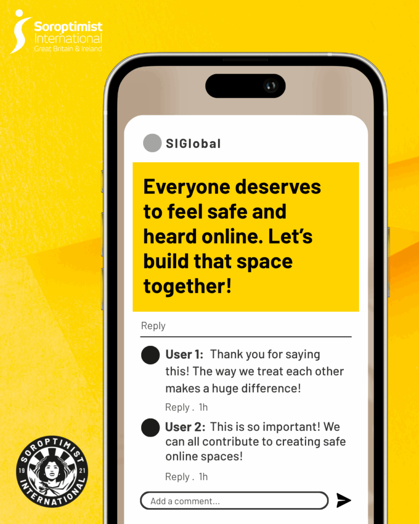 Everyone deserves to feel safe and heard online. Let's build that space together! Thank you for joining our 16 Days of Activism. The work continues beyond today.