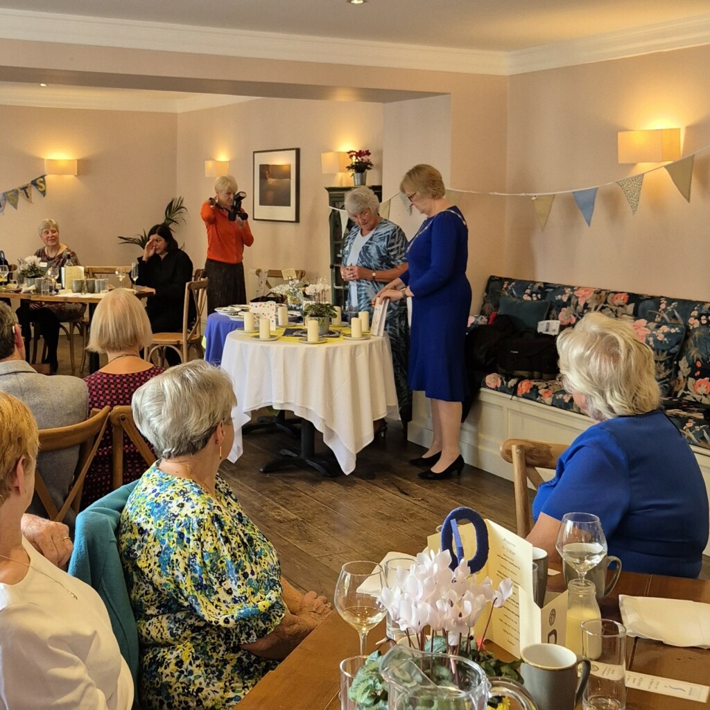 How did Grange Soroptimists celebrate their Platinum Anniversary October 2024?