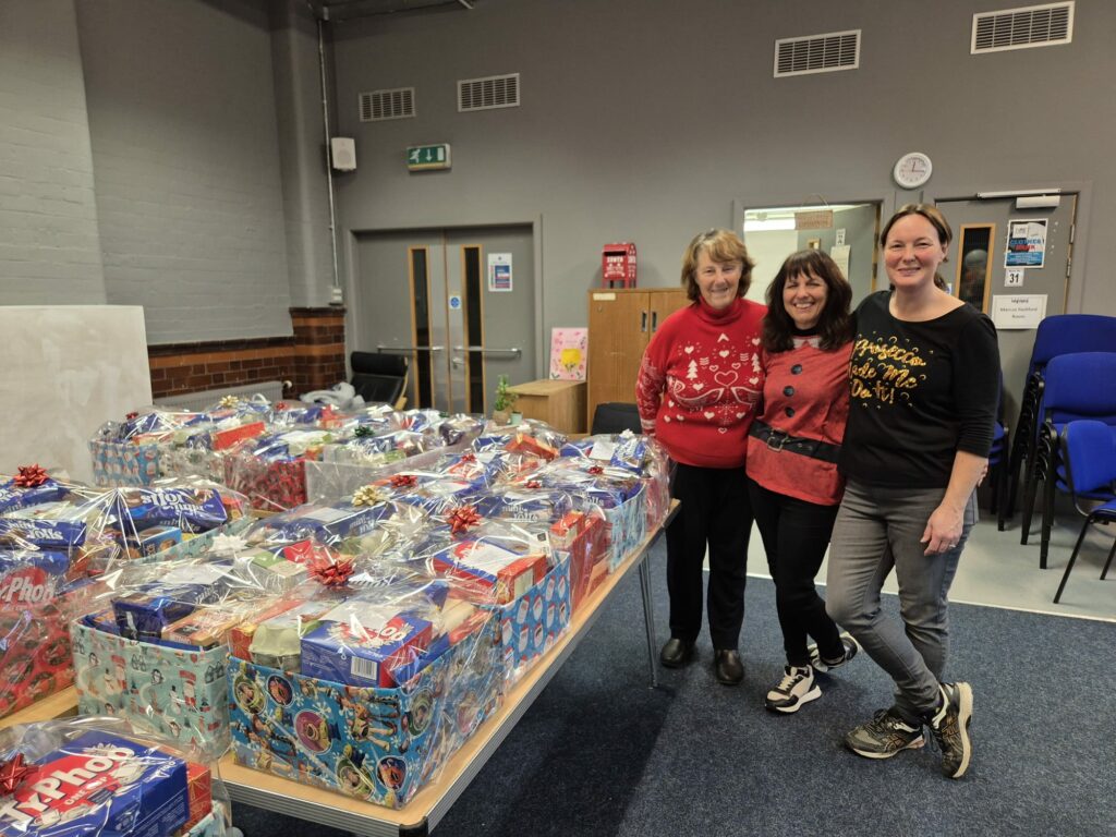 Spreading Christmas light and tea and jam and soup and biscuits and...