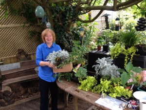 Sue with a a great range of Plants