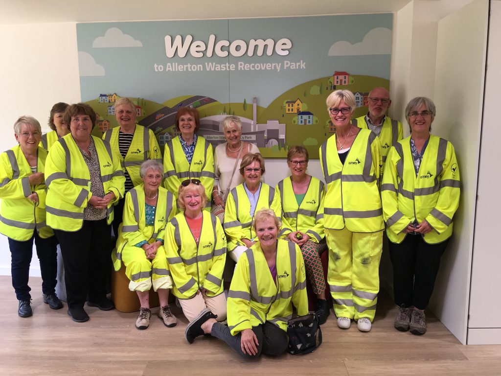 Club members Visiting Allerton Waste Recovery Park