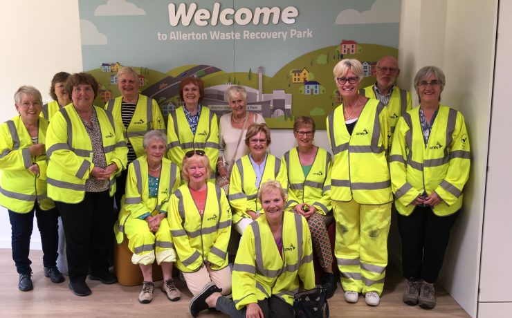 Club members Visiting Allerton Waste Recovery Park