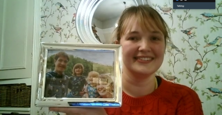 Fran Taylor with Making a Difference Award