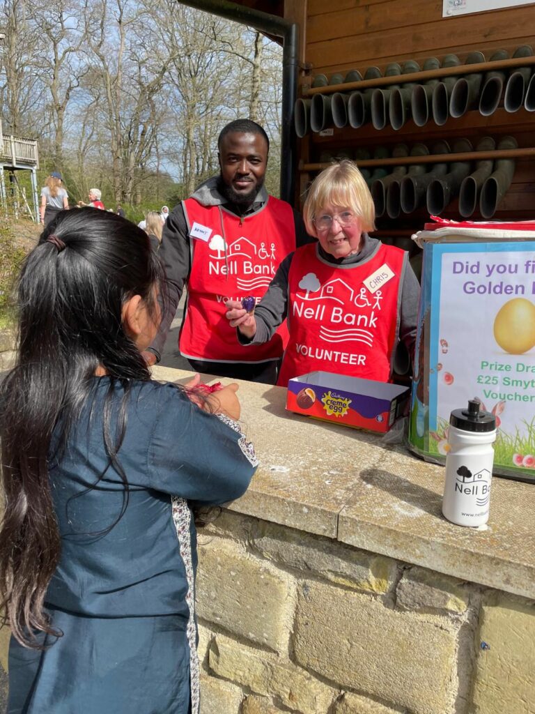 Soroptimists support Nell Bank Easter Egg hunt for families from areas of deprivation