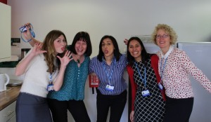 Some of my wonderful and generous medicines management team.