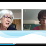 Jean with speakers at SIGBI Conference