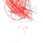 Red scribble picture