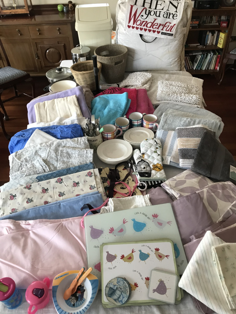 Items to set up home with