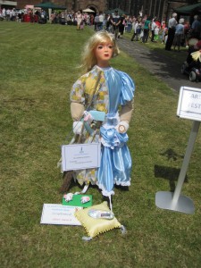 Cinders with her Silver Certificate