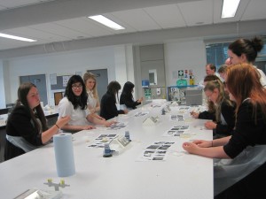 Students designing an aid for arthritis sufferers