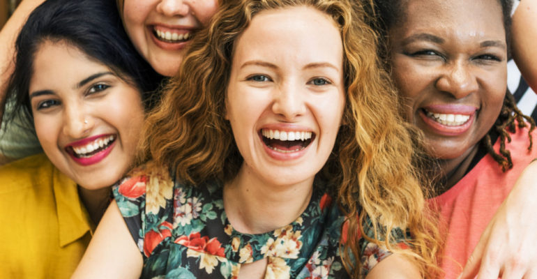 Membership is the heart of our Club - photo of happy women