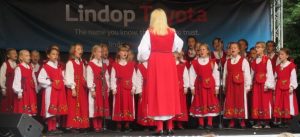 This year we were supporting a choir from Musamari Choral School from estonai