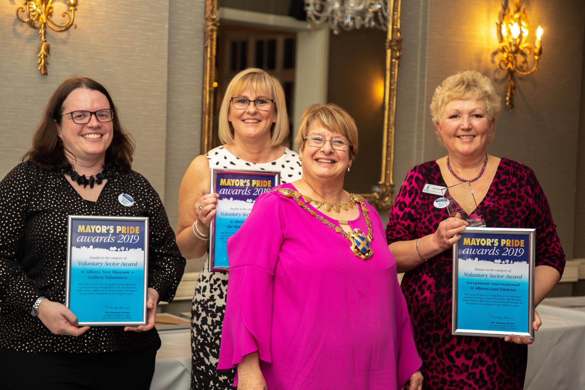 Winner Soroptimist Club Wins St Albans Mayors Pride Award In The