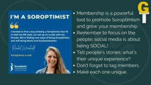 Rachel Weinhold Soroptimist Social Media Workshop