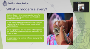 SILC AGM Oct 22 Roni Cherneva Modern Day Slavery presentation