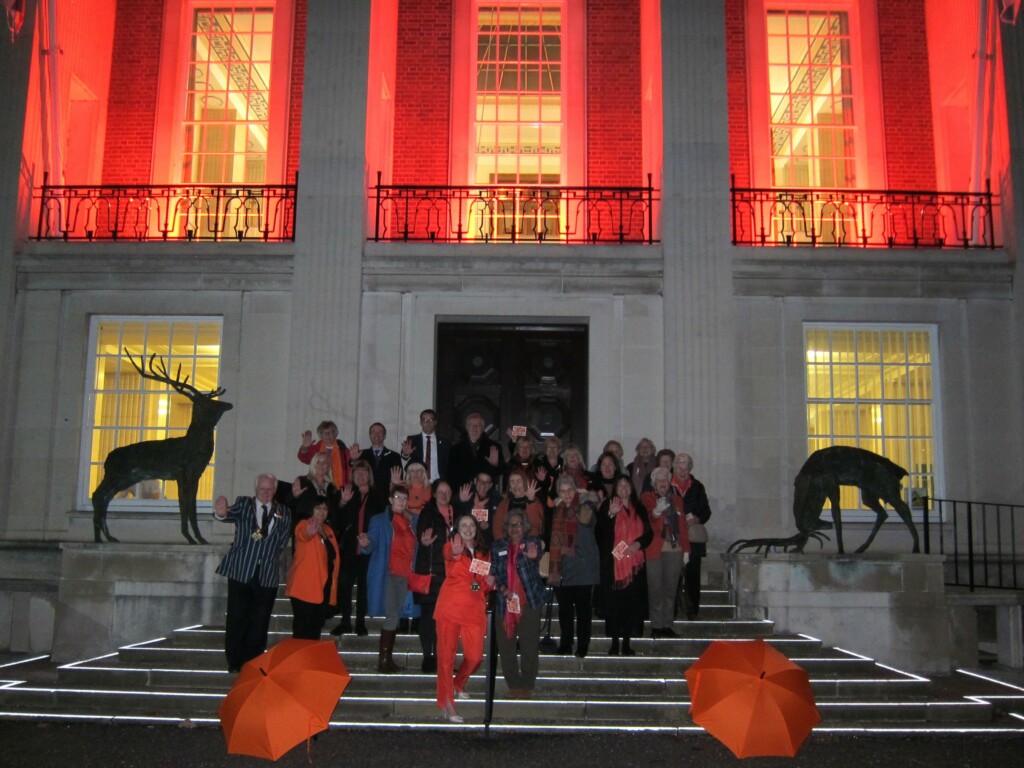 Soroptimists Orange The World 25 Nov for 16 Days of Action to End Violence Against Women