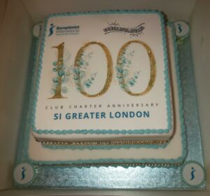 SI Greater London 100 Anniversary Cake Oct 24