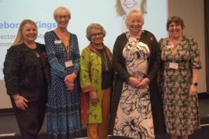 Kate Belinis and Chris Corless on the Board SIGBI Conference Birmingham