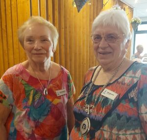 Pam Roberston Rita Beaumont