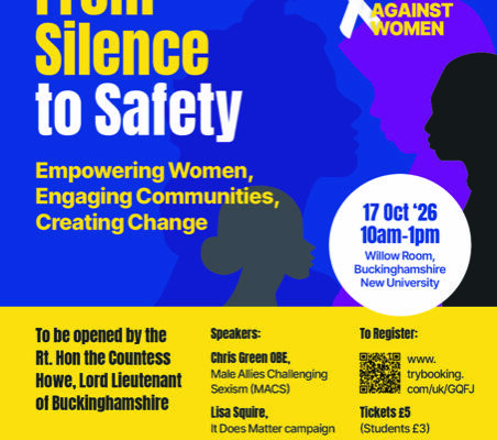 Silence to Safety Event Poster - 17 Oct